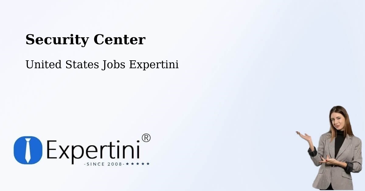 Security Center - United States Jobs Expertini