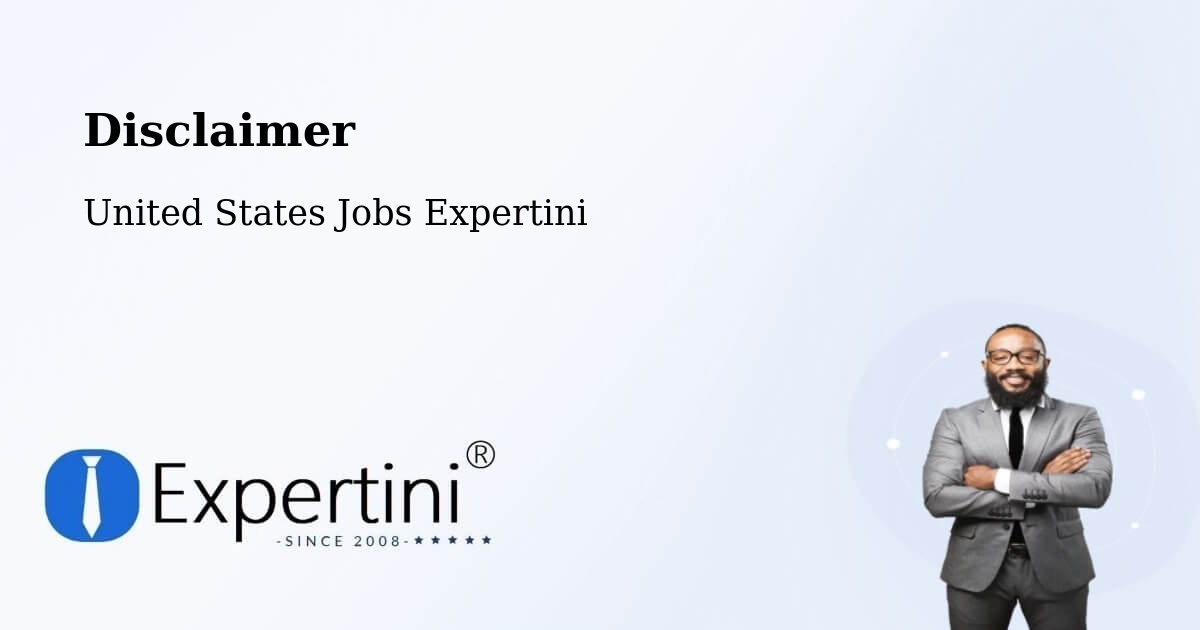 Disclaimer – Richfield - United States Jobs Expertini
